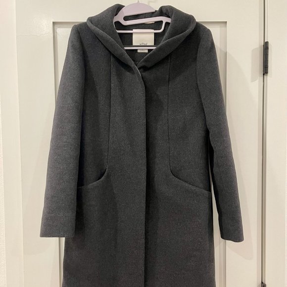 Aritizia Wilfred The Cocoon Coat (XS in Charcoal) - Picture 3 of 7